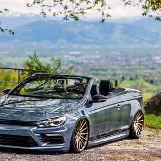 Sleek Convertible VW EOS Faintly Redesigned