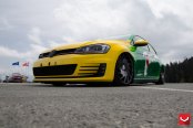 Not Your Usual VW Golf:Custom Painted and Upgraded with Exterior Accessories