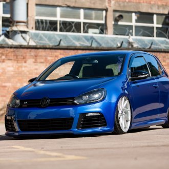 Blue Stanced VW Golf Treated to Carbon Fiber and Other Goodies — CARiD ...