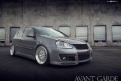 Gray VW Golf Refreshed with Aftermarket Parts