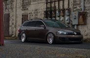 Nice and Clean - Lowered VW Jetta Station Wagon Fitted With Rotiform Rims