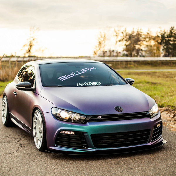 Custom Painted Volkswagen Scirocco - Photo by Vossen