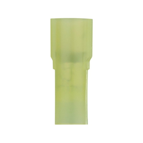 Install Bay® - 3M™ 0.250" 12/10 Gauge Nylon Fully Insulated Yellow Female Quick Disconnect Connectors