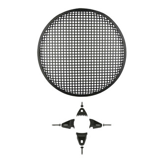 Install Bay® 85-9012 - 12" Steel Waffle Protective Speaker Grille with Hardware