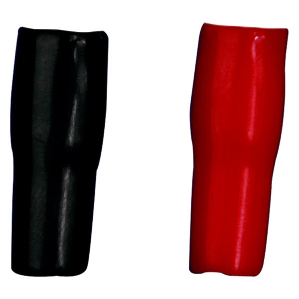 Install Bay® - 2 Gauge Red and Black Ring Terminals Boots