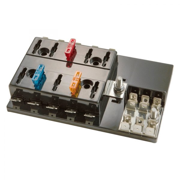 Install Bay® - ATC Fuse Block with Grounding Pad 10 Position