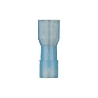 Install Bay® - 0.110" 16/14 Gauge Nylon Fully Insulated Blue Female Quick Disconnect Connectors
