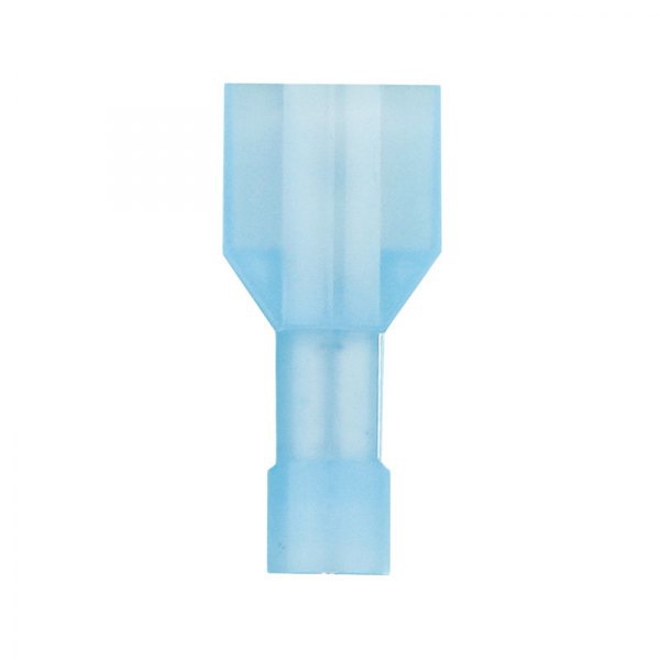 Install Bay® - 0.250" 16/14 Gauge Nylon Fully Insulated Blue Male Quick Disconnect Connectors