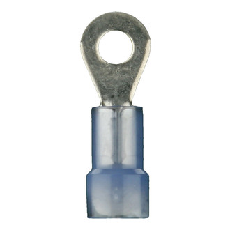 Install Bay® - #6 16/14 Gauge Nylon Insulated Blue Ring Terminals