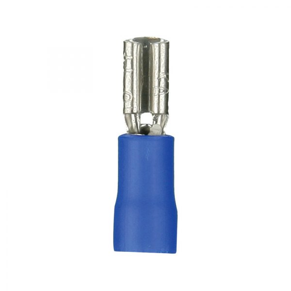 Install Bay® - 0.110" 16/14 Gauge Vinyl Insulated Blue Female Quick Disconnect Connectors