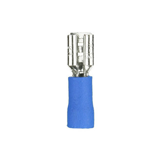 Install Bay® - 0.187" 16/14 Gauge Vinyl Insulated Blue Female Quick Disconnect Connectors