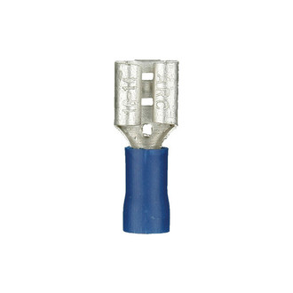 Install Bay® - 0.205" 16/14 Gauge Vinyl Insulated Blue Female Quick Disconnect Connectors