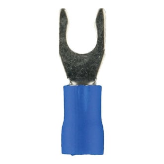 Install Bay® - #8 16/14 Gauge Vinyl Insulated Blue Locking Spade Terminals