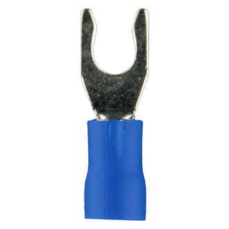 Install Bay® - #8 16/14 Gauge Vinyl Insulated Blue Spade Terminals