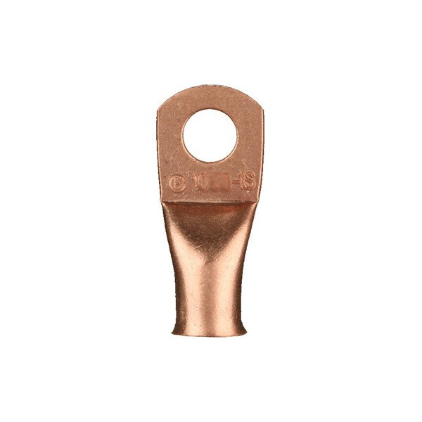 Install Bay® - 1/2" 1/0 Gauge Uninsulated Copper Ring Terminals