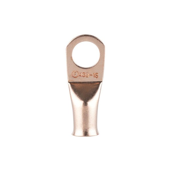 Install Bay® - 3/8" 6 Gauge Uninsulated Copper Ring Terminals