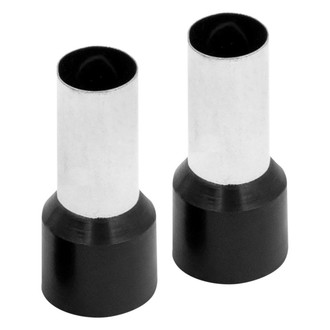 Install Bay® - 1/0 Gauge Black Ferrules