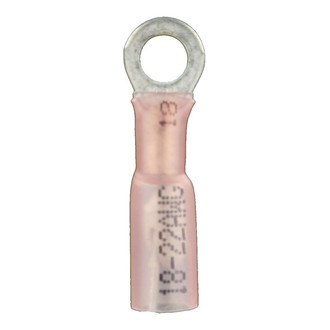 Install Bay® - #10 22/18 Gauge Heat Shrink Red Ring Terminals