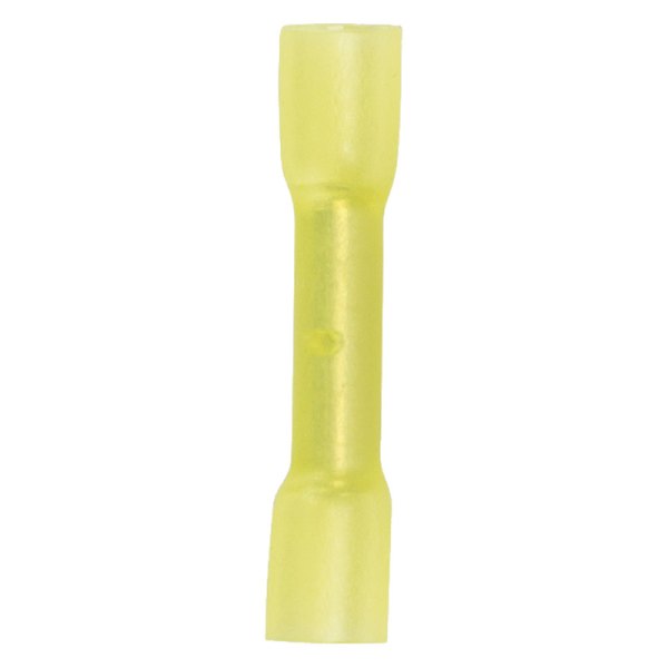 Install Bay® - 24/26 Gauge Heat Shrink Yellow Butt Connectors