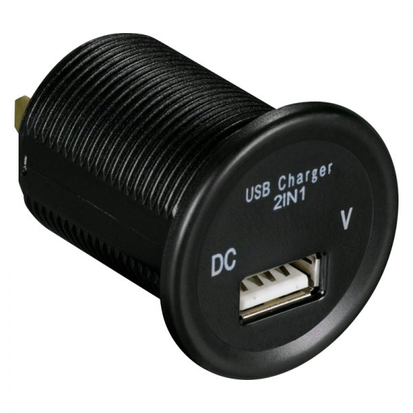 Install Bay® - Round USB Voltage LED Monitor