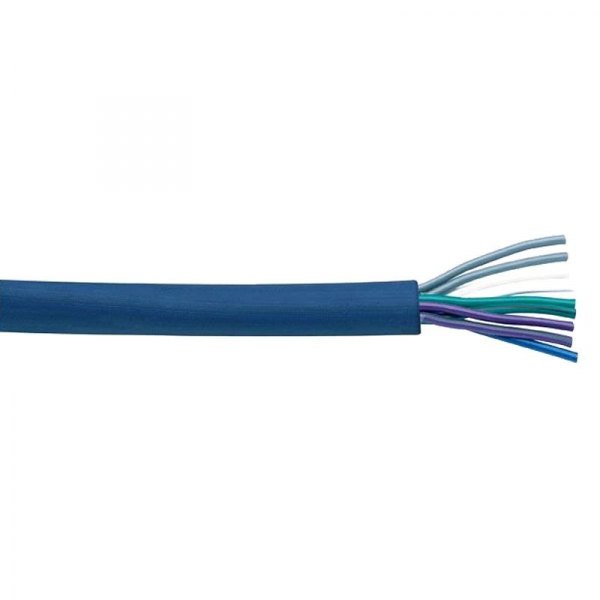 Install Bay® - 18 AWG 9 Wire 20' Blue Stranded GPT Primary Cable
