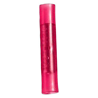 Install Bay® - 26/24 Gauge Nylon Insulated Red Butt Connectors