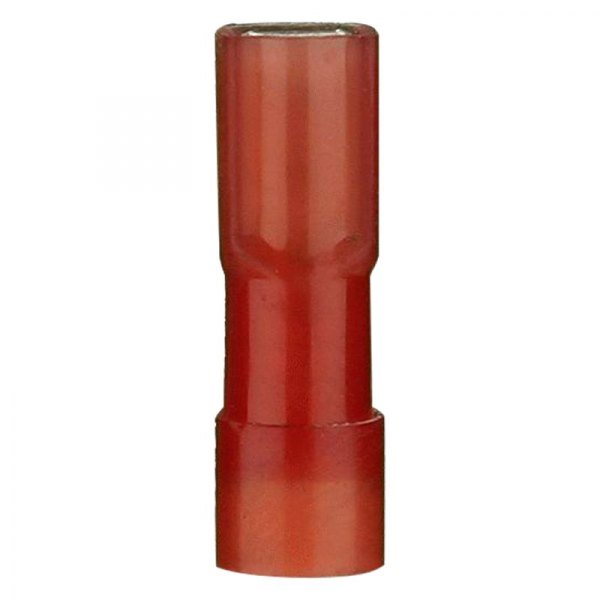 Install Bay® - 0.110" 22/18 Gauge Nylon Fully Insulated Red Male Quick Disconnect Connectors