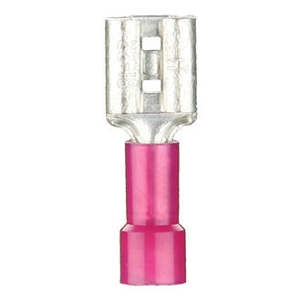 Install Bay® - 0.250" 22/18 Gauge Nylon Insulated Red Female Quick Disconnect Connectors