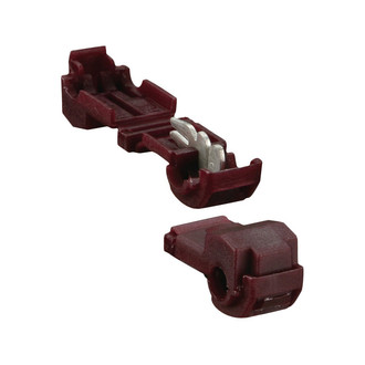 Install Bay® - 22/18 Gauge Red T-Tap Connectors