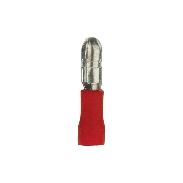 Install Bay® - 22/18 Gauge Vinyl Insulated Red Male Bullet Connectors