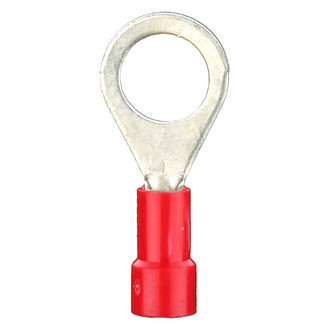 Install Bay® - #10 8 Gauge Vinyl Insulated Red Ring Terminals