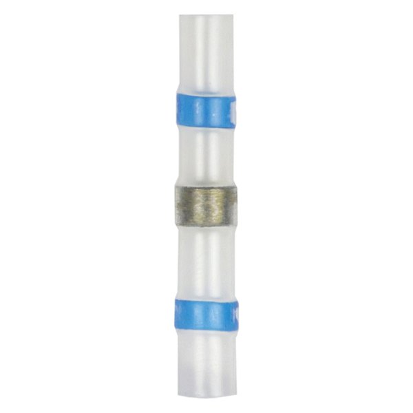 Install Bay® - 16/14 Gauge Heat Shrink Blue Butt Connectors