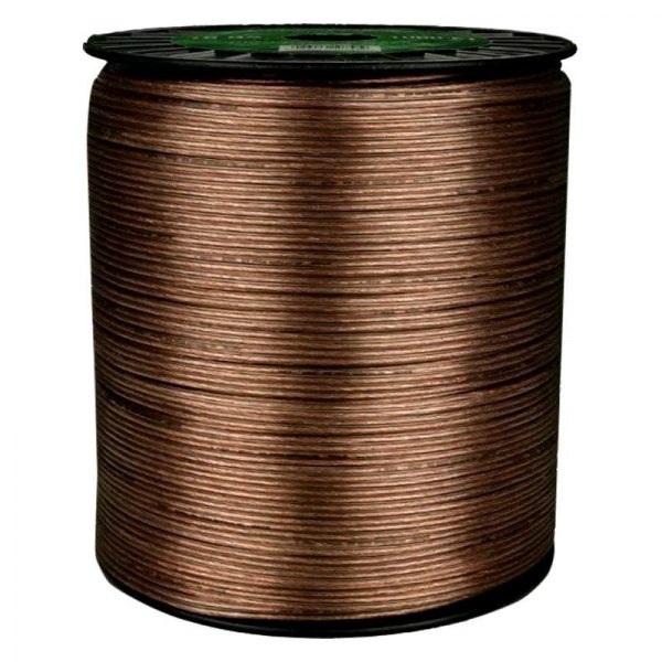 Install Bay® - 18 AWG 2-Way 1000' Clear Stranded GPT Speaker Wire