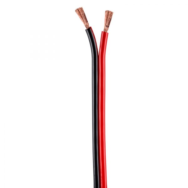 Install Bay® - 10 AWG 2-Way 100' Red/Black Stranded GPT Speaker Wire