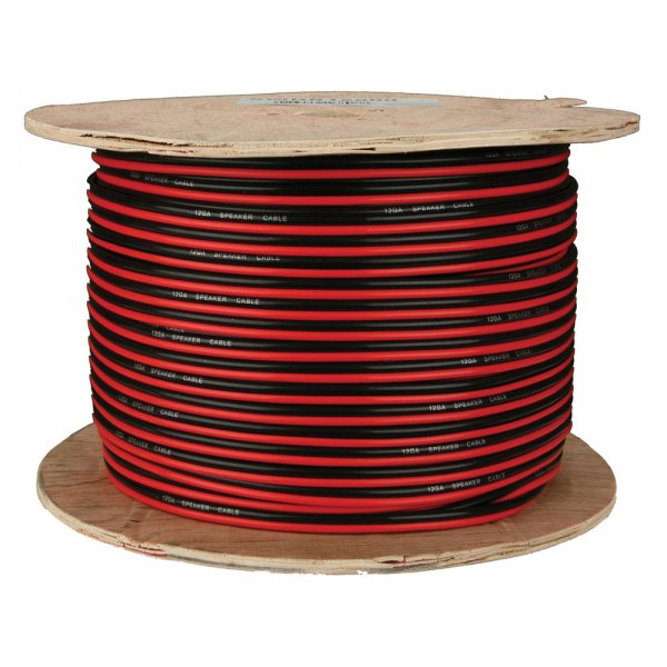 Install Bay® - 12 AWG 2-Way 500' Red/Black Stranded GPT Speaker Wire