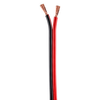 Install Bay® - 8 AWG 2-Way 100' Red/Black Stranded GPT Speaker Wire
