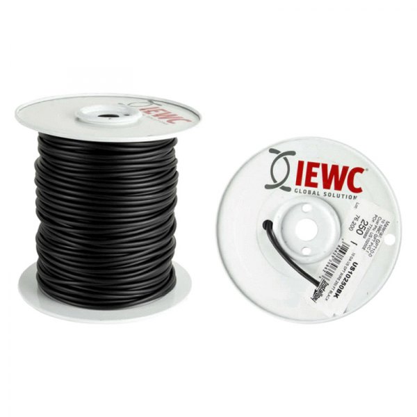 Install Bay® - 10 AWG Single 250' Black Stranded GPT Primary Wire