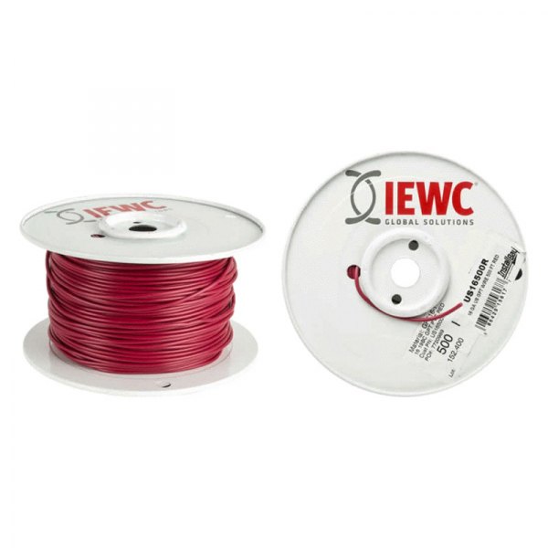 Install Bay® - 16 AWG Single 500' Red Stranded GPT Primary Wire