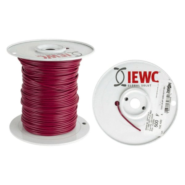 Install Bay® - 18 AWG Single 500' Red Stranded GPT Primary Wire