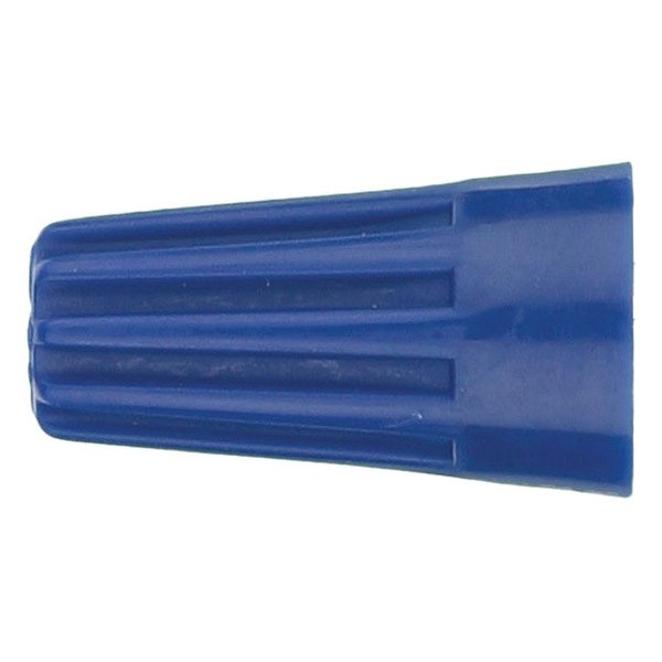 Install Bay® WNBL - Screw on Connector Blue 22-14 Gauge, Package of 100