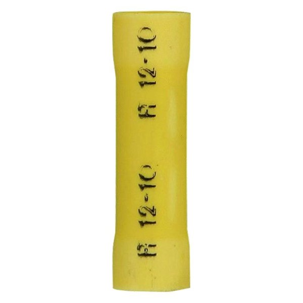 Install Bay® - 12/10 Gauge Vinyl Insulated Yellow Butt Connectors