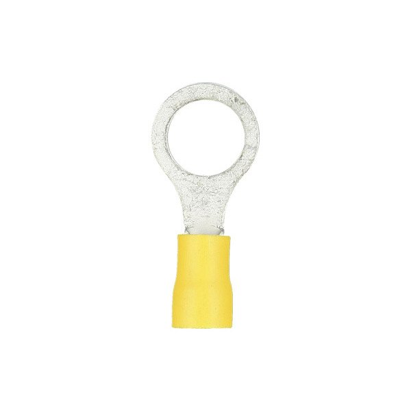 Install Bay® - 1/2" 4 Gauge Vinyl Insulated Yellow Ring Terminals