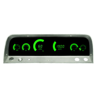Intellitronix® - Direct Fit LED Bargraph Gauge Panel, Green
