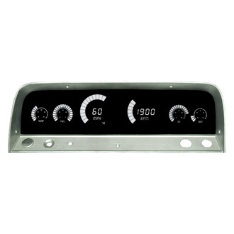 Intellitronix® - Direct Fit LED Bargraph Gauge Panel, White