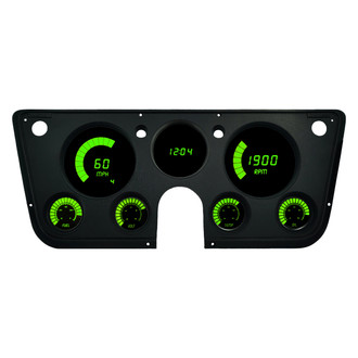 Intellitronix® - Direct Fit LED Bargraph Gauge Panel, Green