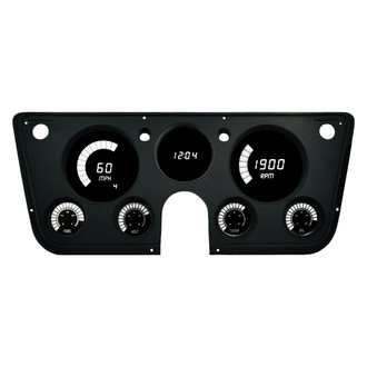 Intellitronix® - Direct Fit LED Bargraph Gauge Panel, White