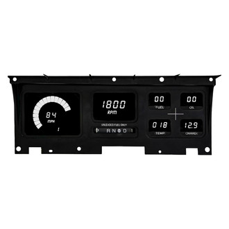 Intellitronix® - Direct Fit LED Digital Gauge Panel, White