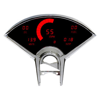 Intellitronix® - Direct Fit LED Digital Gauge Panel, Red
