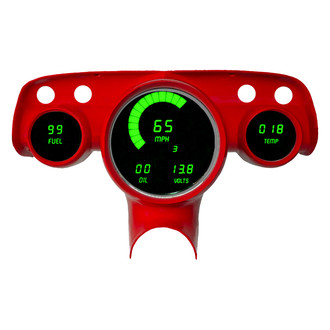 Intellitronix® - Direct Fit LED Digital Gauge Panel, Green