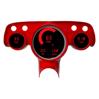 Intellitronix® - Direct Fit LED Digital Gauge Panel, Red